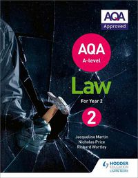 Cover image for AQA A-level Law for Year 2