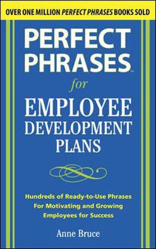 Cover image for Perfect Phrases for Employee Development Plans