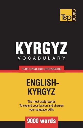 Cover image for Kyrgyz vocabulary for English speakers - 9000 words