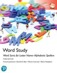 Cover image for Words Their Way: Word Sorts for Letter Name-Alphabetic Spellers, Global Edition