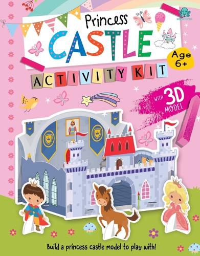 Cover image for Booktopus Build It Activity Kit - Princess Castle 3D Model Making Kit with Book - DIY Craft Kit for Kids 3-6+ Years - Learning Through Play