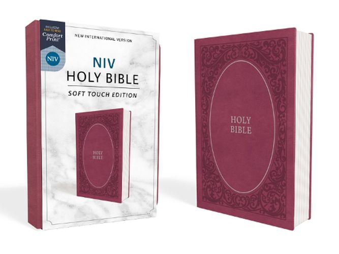 Cover image for NIV, Holy Bible, Soft Touch Edition, Leathersoft, Pink, Comfort Print