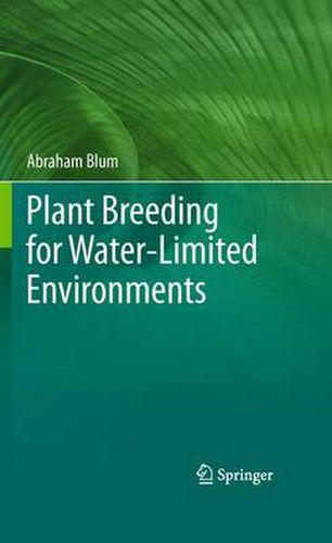 Cover image for Plant Breeding for Water-Limited Environments