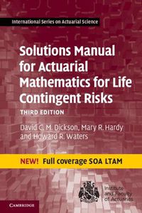 Cover image for Solutions Manual for Actuarial Mathematics for Life Contingent Risks