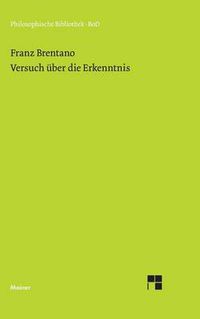 Cover image for Versuch uber die Erkenntnis.