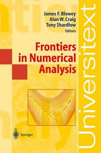 Cover image for Frontiers in Numerical Analysis: Durham 2002