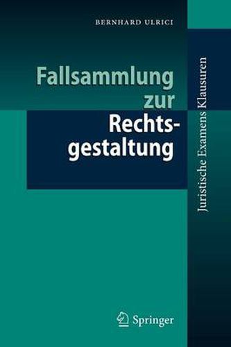 Cover image for Fallsammlung zur Rechtsgestaltung