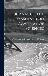 Cover image for Journal of the Washington Academy of Sciences; v.100 (2014)