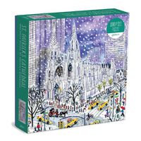 Cover image for Michael Storrings St. Patricks Cathedral 1000 Piece Puzzle