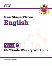 Cover image for KS3 Year 9 English 10-Minute Weekly Workouts