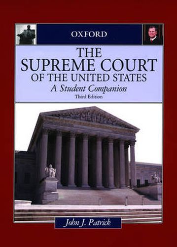 Cover image for The Supreme Court of the United States: A Student Companion