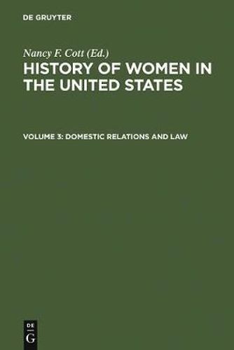 Cover image for Domestic Relations and Law