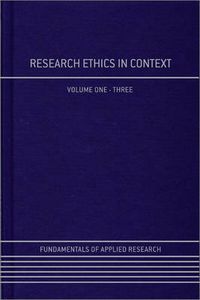 Cover image for Research Ethics in Context