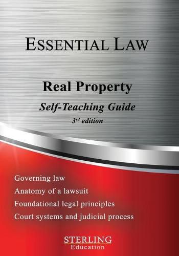 Cover image for Real Property: Essential Law Self-Teaching Guide