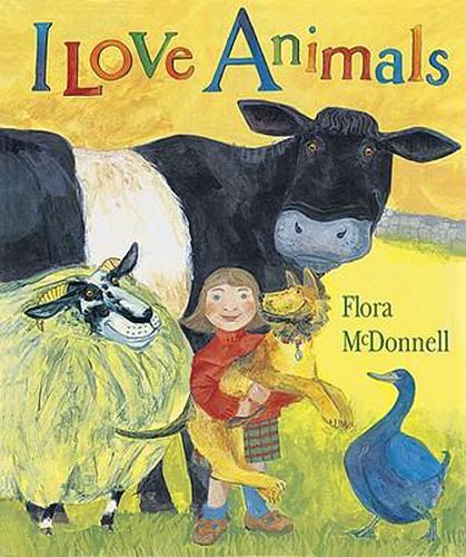 Cover image for I Love Animals Big Book