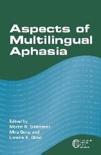 Cover image for Aspects of Multilingual Aphasia