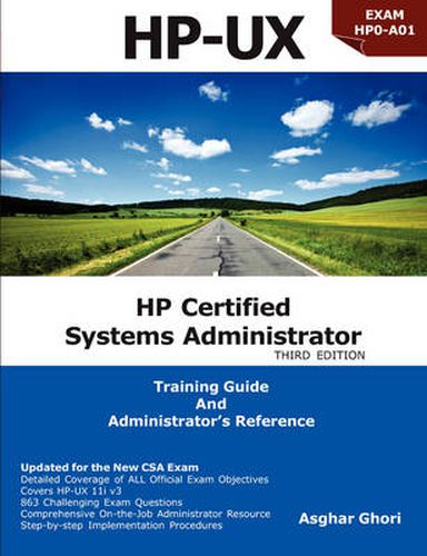 Cover image for HP Certified Systems Administrator - 11i V3