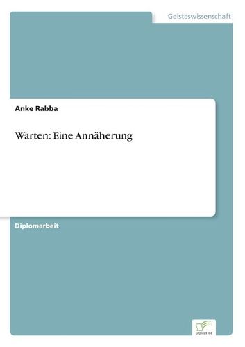 Cover image for Warten: Eine Annaherung