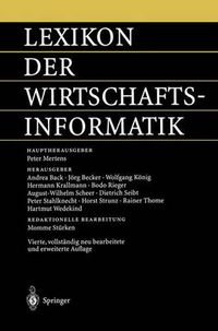 Cover image for Lexikon der Wirtschaftsinformatik