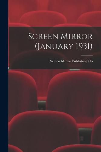 Cover image for Screen Mirror (January 1931)