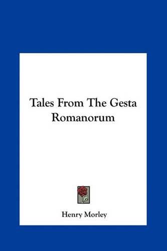 Cover image for Tales from the Gesta Romanorum