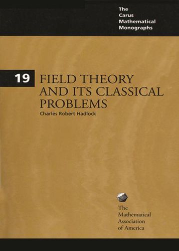 Cover image for Field Theory and its Classical Problems