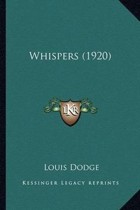 Cover image for Whispers (1920)