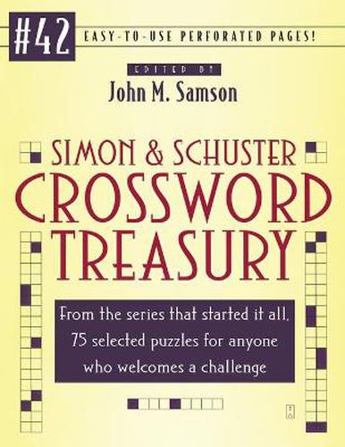 Simon and Schuster Crossword Treasury # 42