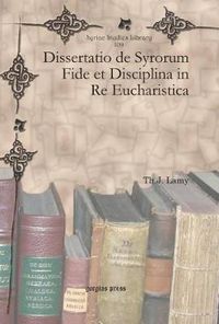 Cover image for Dissertatio de Syrorum Fide et Disciplina in Re Eucharistica