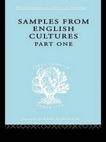 Cover image for Samples from English Cultures: Part 1