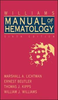 Cover image for Williams Clinical Manual of Hematology