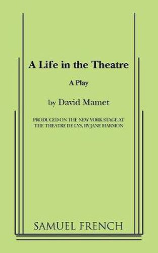 Cover image for A Life in the Theatre