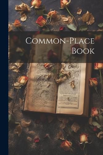 Cover image for Common-Place Book