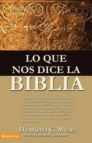 Cover image for Lo Que Nos Dice La Biblia