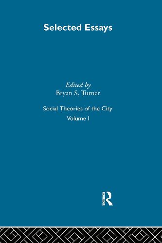 Cover image for Social Theories of the City