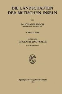 Cover image for Die Landschaften Der Britischen Inseln: Erster Band England Und Wales