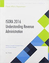 Cover image for ISORA 2016: understanding revenue administration