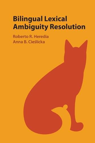 Cover image for Bilingual Lexical Ambiguity Resolution