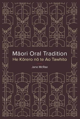 Cover image for Maori Oral Tradition