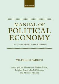 Cover image for Manual of Political Economy: A Critical and Variorum Edition