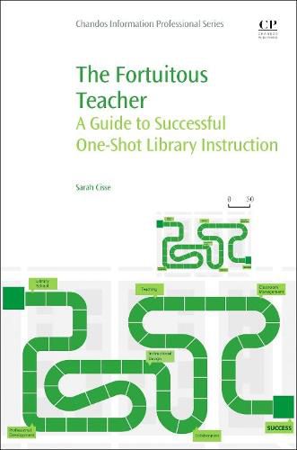 Cover image for The Fortuitous Teacher: A Guide to Successful One-Shot Library Instruction