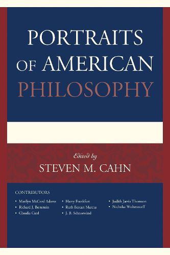 Cover image for Portraits of American Philosophy