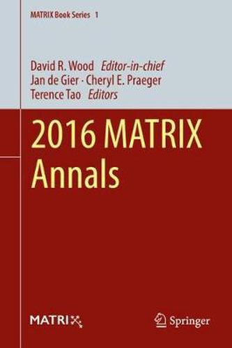 Cover image for 2016 MATRIX Annals