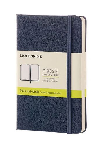 Cover image for Classic Blue Hardcover Pocket Notebook