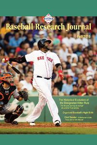 Cover image for Baseball Research Journal (BRJ), Volume 45 #2