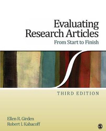 Cover image for Evaluating Research Articles From Start to Finish