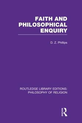 Cover image for Faith and Philosophical Enquiry