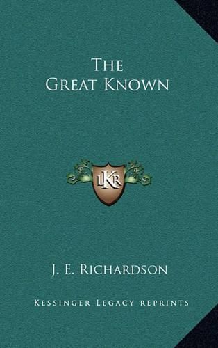 Cover image for The Great Known