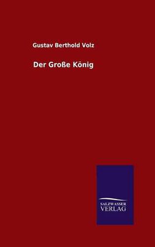 Cover image for Der Grosse Koenig