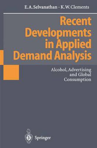 Cover image for Recent Developments in Applied Demand Analysis: Alcohol, Advertising and Global Consumption